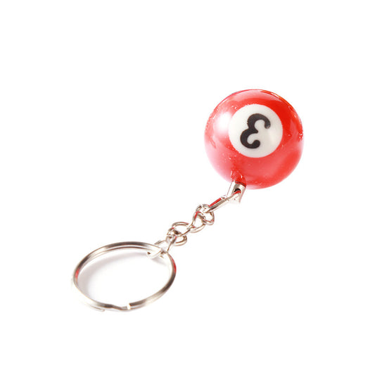 Mini Billiards Keychain