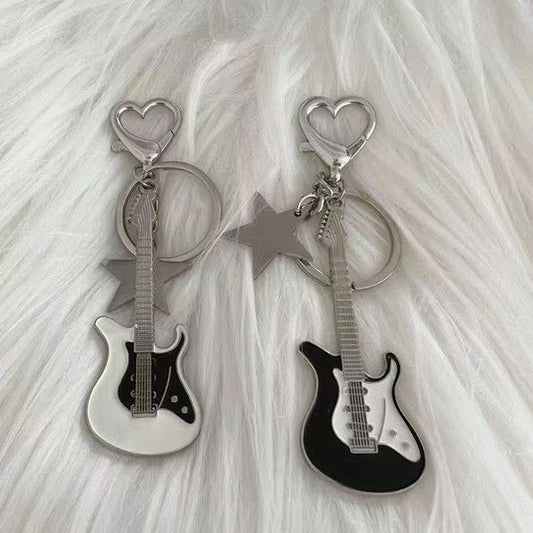 Electric Guitar Keychain